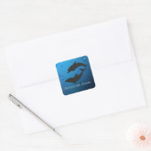 オーシ保護ェンドルフィンステッカー スクエアシール (封筒)