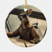 オージーカンガロ航空パイロット, セラミックオーナメント (正面)