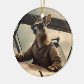 オージーカンガロ航空パイロット, セラミックオーナメント (左)