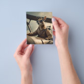 オージーカンガロ航空パイロット, チラシ (手)