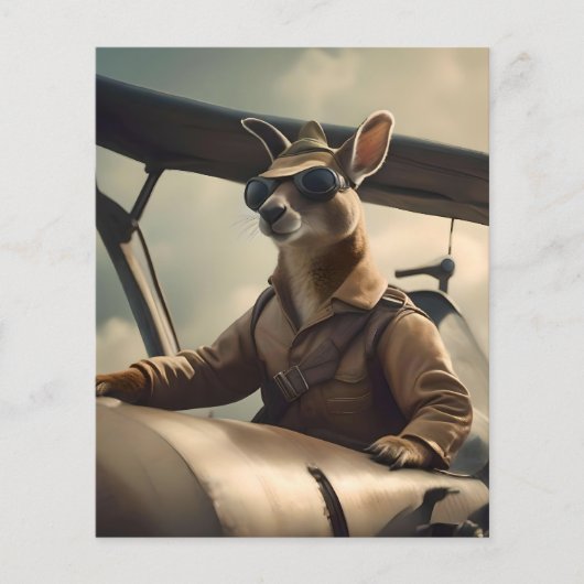 オージーカンガロ航空パイロット, チラシ (正面)