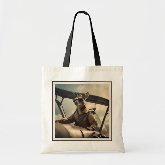 オージーカンガロ航空パイロット, トートバッグ (正面)