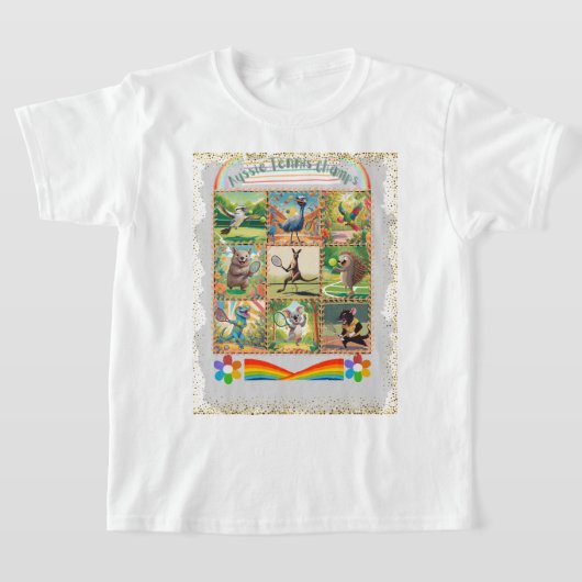 オージーテニスシャンズ Tシャツ (レイダウン)