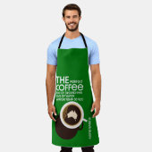 オージーバリスタス エプロン (着用した状態)