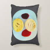 オージーミートパイつや消しポリエステル枕 アクセントクッション (正面(垂直))