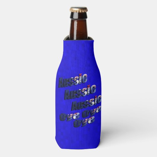 オージー・オイ写真ロゴ ボトルクーラー (ボトル正面)