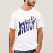 オージーDimensional Logo、メンズホワイトTシャツ Tシャツ (正面)