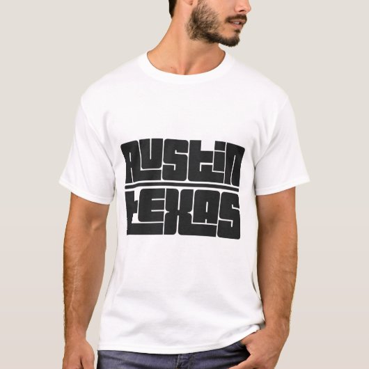 オースチン – テキサス州 Tシャツ (正面)