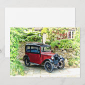 オースチン 7 招待状 (正面/裏面)