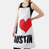 オースティンが大好き エプロン (インサイチュ)