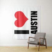 オースティンが大好き タペストリー (インサイチュ)