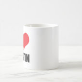 オースティンが好き コーヒーマグカップ (中央)