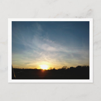 オースティンでの夕焼け ポストカード