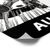 オースティンでカーレーステキサス州-ヴィンテージモータースポーツ ポスター (角)