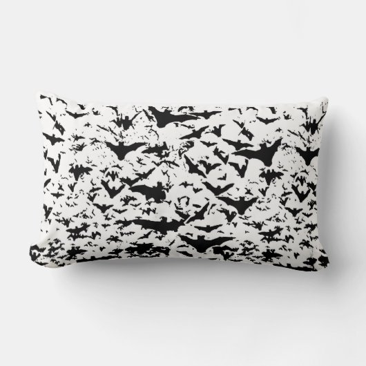 オースティンのテキサス州の枕のこうもり ランバークッション (正面)