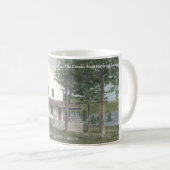 オースティンの池ロッジのマグ コーヒーマグカップ (正面右)