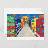 オースティンの街並み ポストカード (正面/裏面)