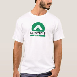 オースティンの軍隊2はティーの"勇敢で及び強い"背部味方しました Tシャツ