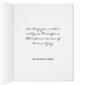 オースティンキャピタルオブテキサス州ハイウェイホリデーカード (内側(右))