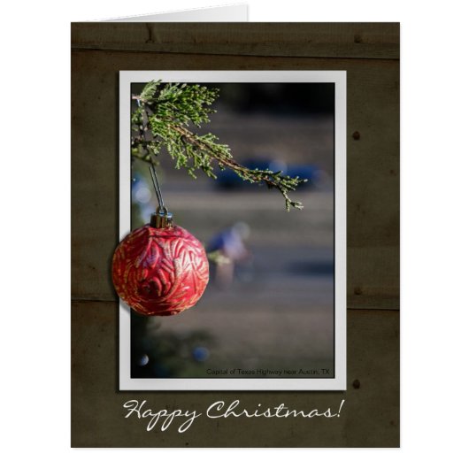 オースティンキャピタルオブテキサス州ハイウェイホリデーカード (正面)
