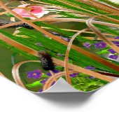 オースティンザゴールデンラブラドール ポスター (角)