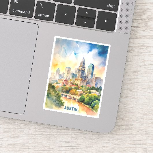 オースティンシティウォーター絵画カラー シール (詳細)