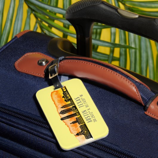 オースティンスカイライン緯度 ラゲッジタグ (正面インサイチュ1)