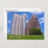 オースティンダウンタウンウィズブルーボンネット ポストカード (正面/裏面)