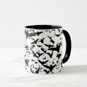 オースティンテキサス州のマグのこうもり マグカップ (正面右)