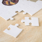 オースティンテキサス州の地図 ジグソーパズル (側面)