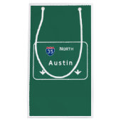 オースティンテキサス州のtxの州間幹線道路の高速道路の道: スモールペーパーバッグ (正面)