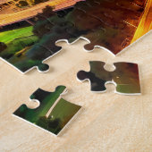 オースティンテキサス州アート4フォトパズルスカイラインアートオースティン ジグソーパズル (側面)