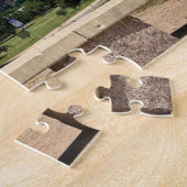 オースティンテキサス州シティスカイライン写真 ジグソーパズル (側面)