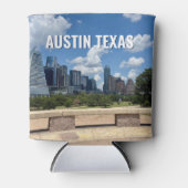 オースティンテキサス州シティスカイライン写真 缶クーラー (正面)