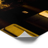 オースティンテキサス州スカイラインポスター ポスター (角)