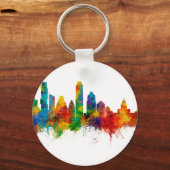 オースティンテキサス州スカイライン キーホルダー (正面)