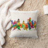 オースティンテキサス州スカイライン クッション (ブランケット)