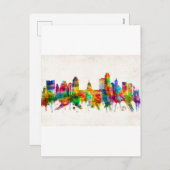 オースティンテキサス州スカイライン シーズンポストカード (正面/裏面)