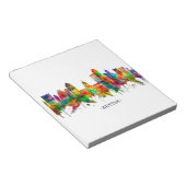 オースティンテキサス州スカイライン ノートパッド (アングル)