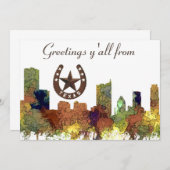 オースティンテキサス州スカイラインSG – サファリバフ (正面/裏面)