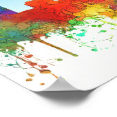 オースティンテキサス州スカイラインSG ポスター (角)