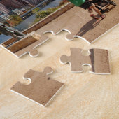 オースティンテキサス州ダウンタウンスカイライン – Ladybird Lake ジグソーパズル (側面)