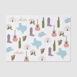 オースティンテキサス州ティッシュペーパー 薄葉紙