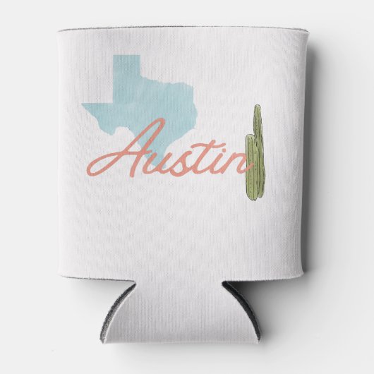 オースティンテキサス州バチェロレッテガールズクラブ 缶クーラー (正面)