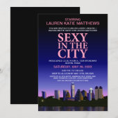 オースティンテキサス州バチェロレッテ映画ポスター 招待状 (正面/裏面)