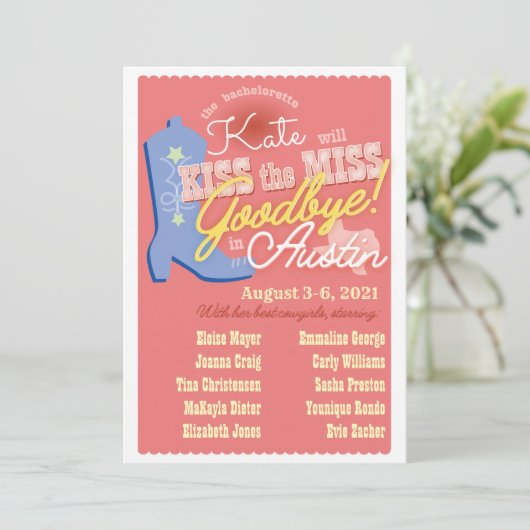 オースティンテキサス州バチェロレッテ週末の日程 (スタンド正面)