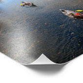 オースティンテキサス州バートンクリークカノウズランドスケープ フォトプリント            (角)