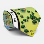 オースティンテキサス州マンガの地図 ネクタイ (ロール)