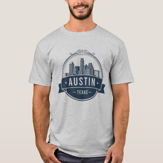 オースティンテキサス州旅行記念 Tシャツ (正面)