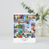 オースティンテキサス州牛 ポストカード (スタンド正面)